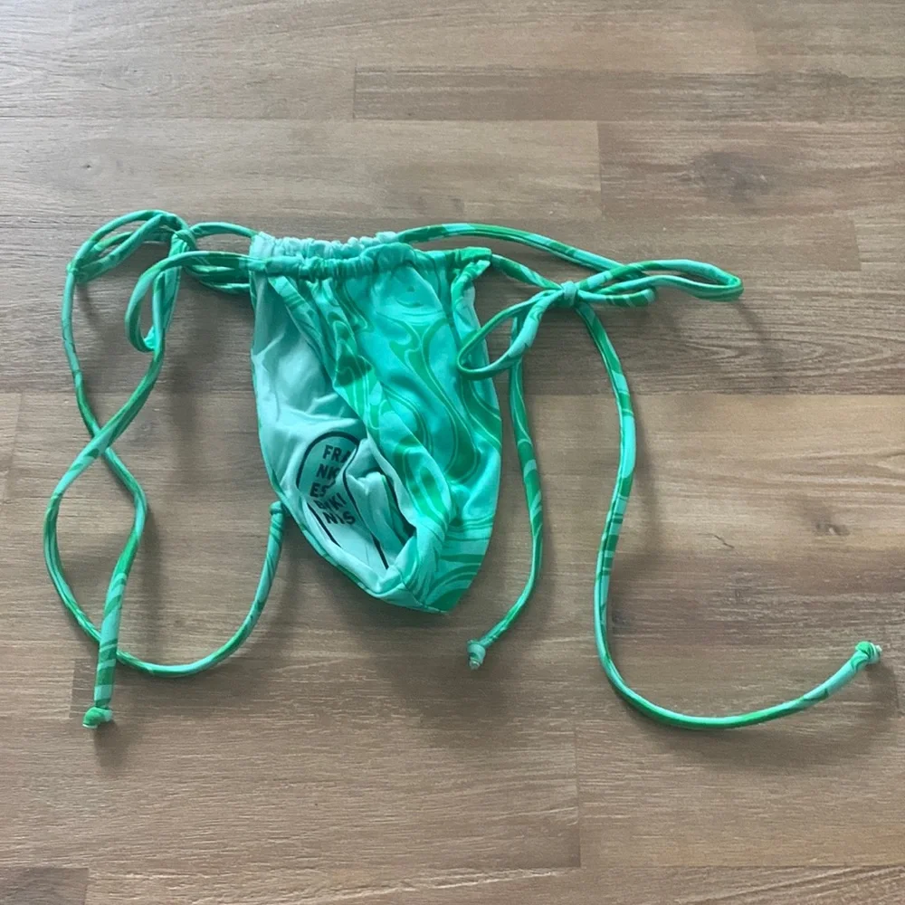 Frankie’s bikinis Naomi bash satin bottom